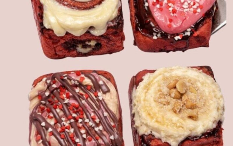 Комбо четырех вкусов Макадамия и Классика, Вишневый Брауни и Hello Kitty