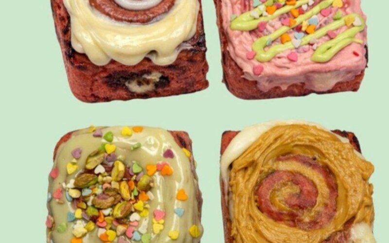 Комбо четырех вкусов Классика и Карамель, Фисташковое сердце и Купидон