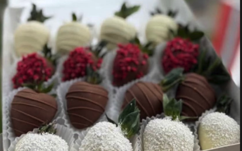 Набор «Клубника в шоколаде»