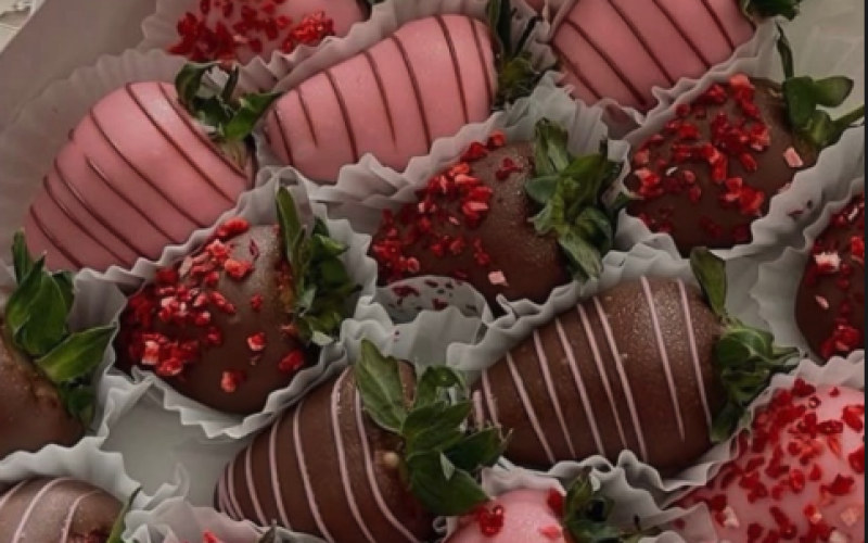 Набор «Клубника в шоколаде»