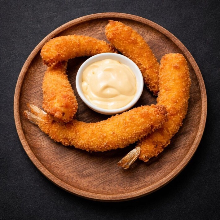 Креветки темпура