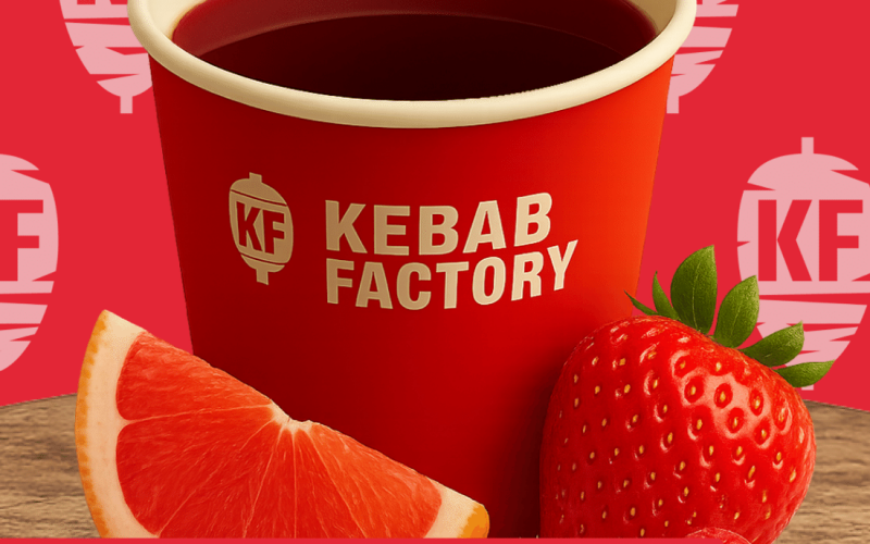 Горячий напиток малина/грейпфрут/клубника