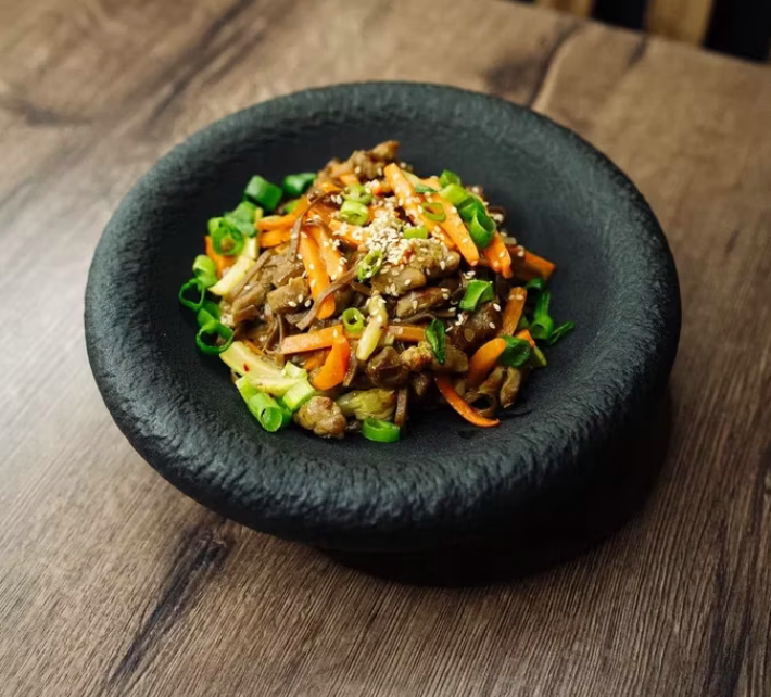 Лапша со свининой