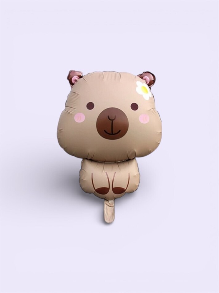 Шар «Капибара коричневый»