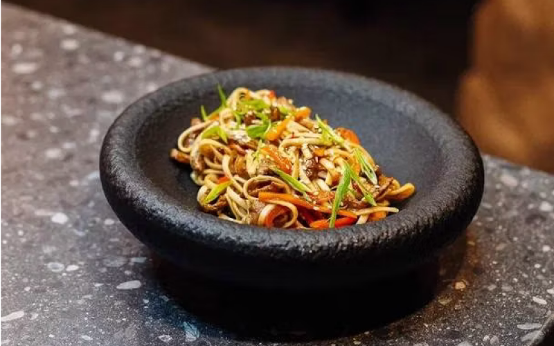 Лапша с говядиной