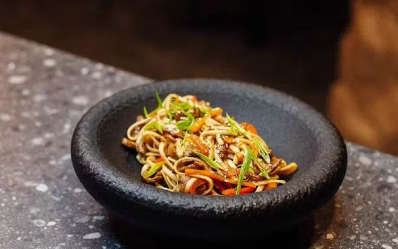 Лапша с говядиной