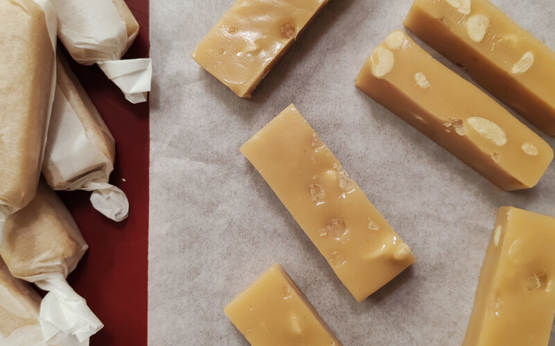 Ириска «Арахисовая» с гималайской солью