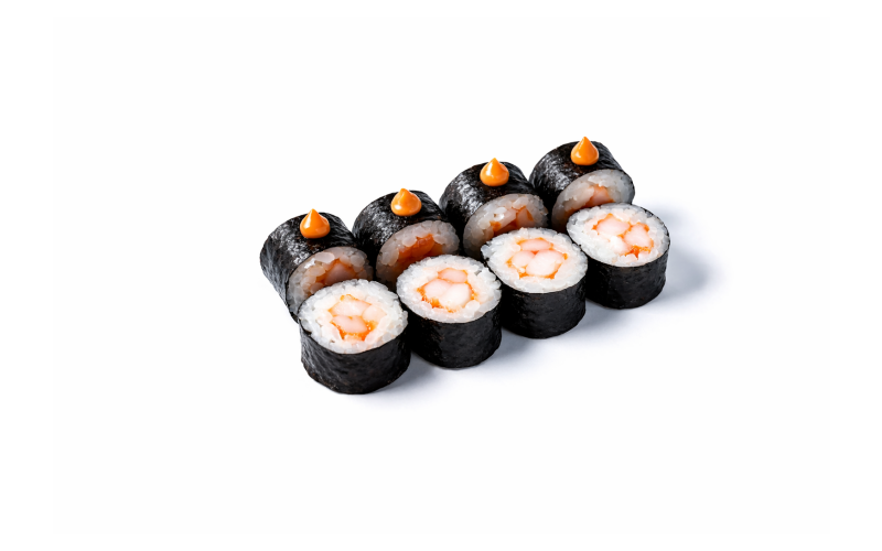 Ролл «Маки креветки»