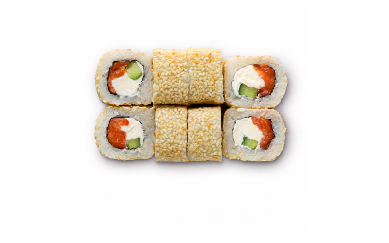 Ролл «Аляска с лососем»