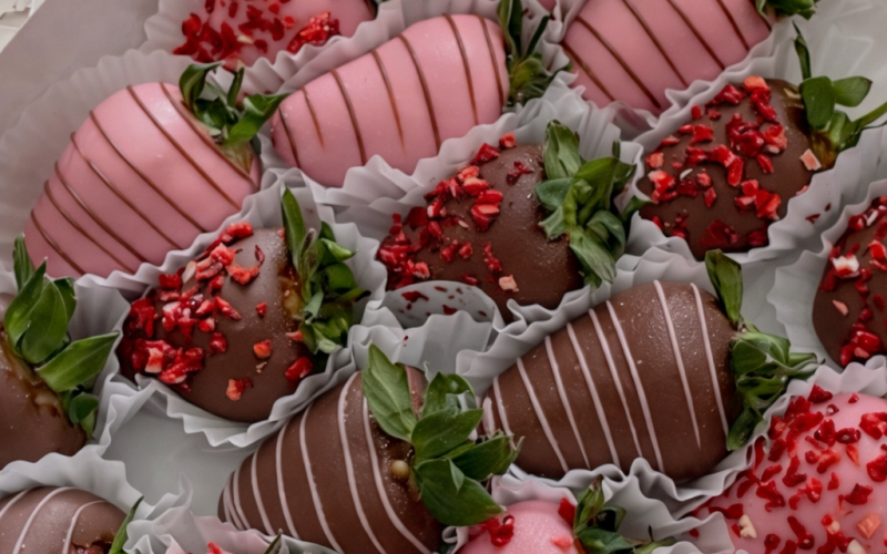 Набор «Клубника в шоколаде»