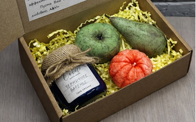 Бокс из свечей