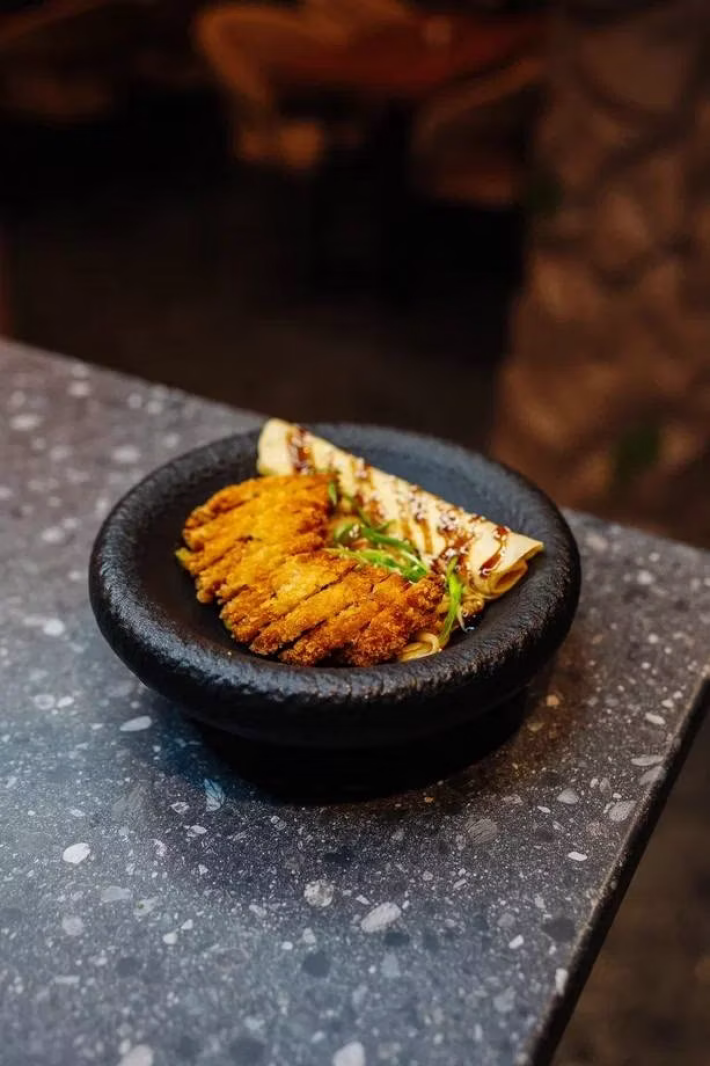 Лапша с курицей