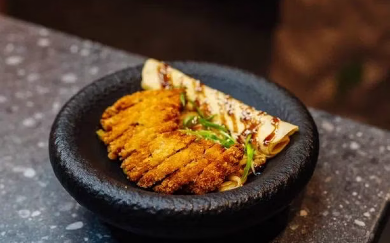 Лапша с курицей