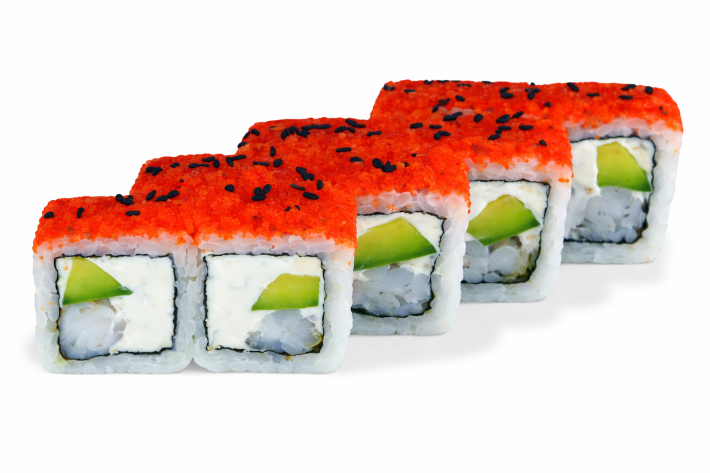 Ролл «Калифорния с креветками»