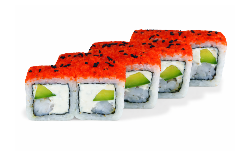 Ролл «Калифорния с креветками»