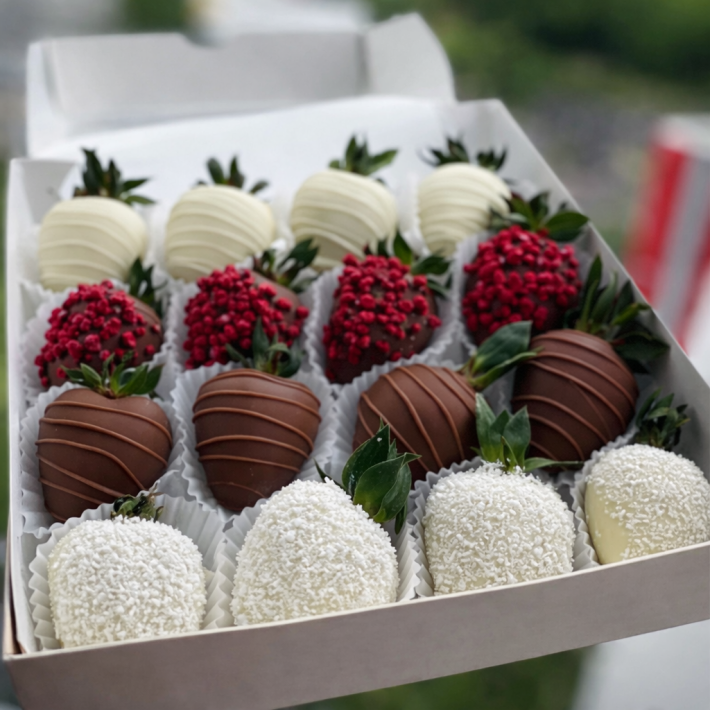 Набор «Клубника в шоколаде»