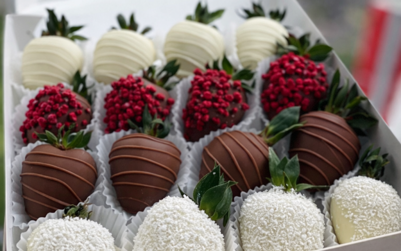 Набор «Клубника в шоколаде»