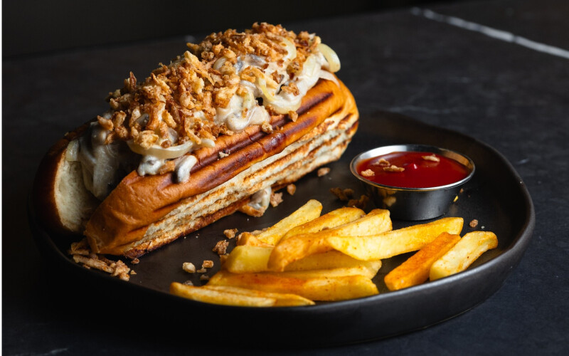 Хот-дог «Грибной»