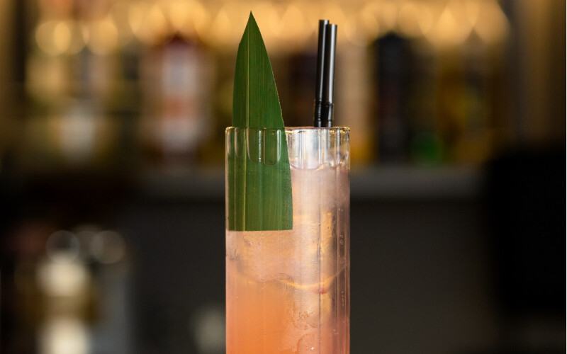 Лимонад «Клубника-базилик»