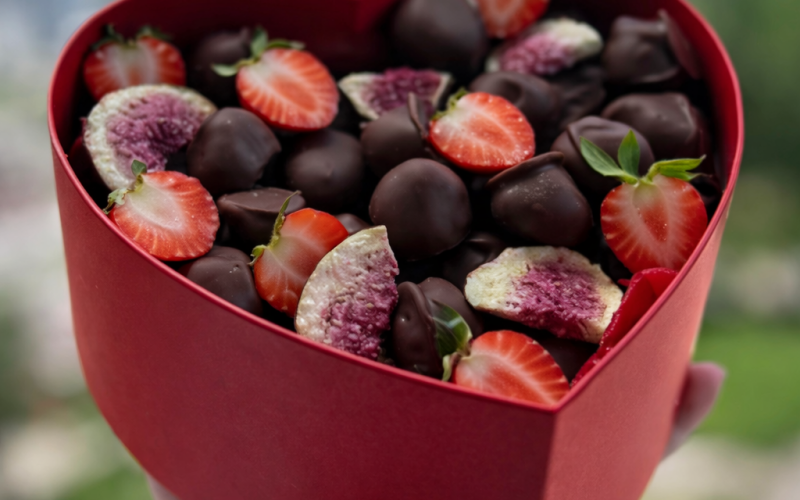 Малина в шоколаде