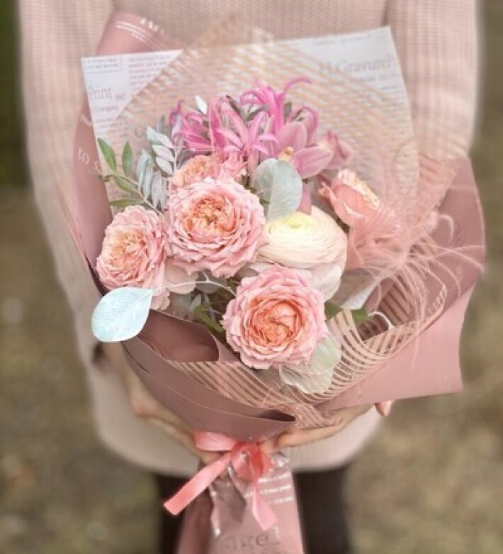 Букет «Нежная весна»