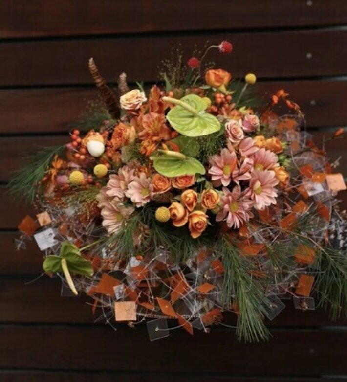 Букет «Три метра над уровнем неба»