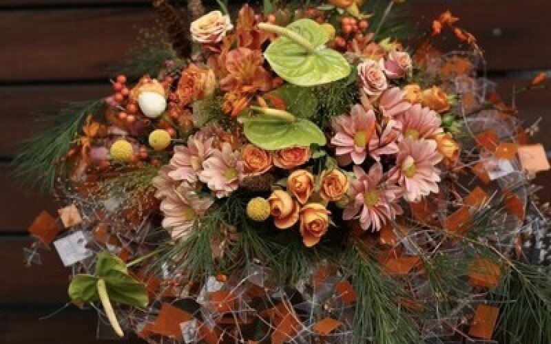 Букет «Три метра над уровнем неба»