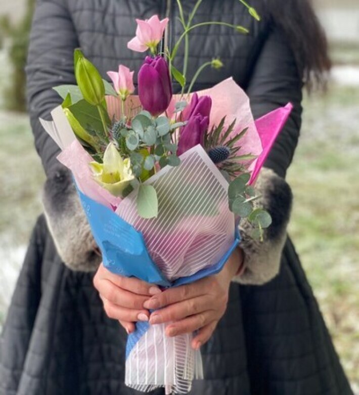 Букет «Яркая весна»