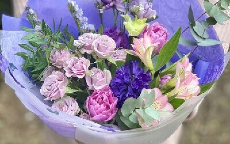 Букет «Сиреневая луна»