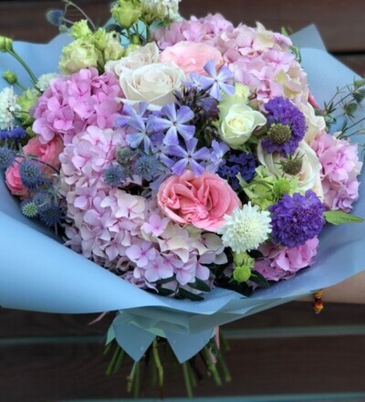 Букет «Цветовой шар»