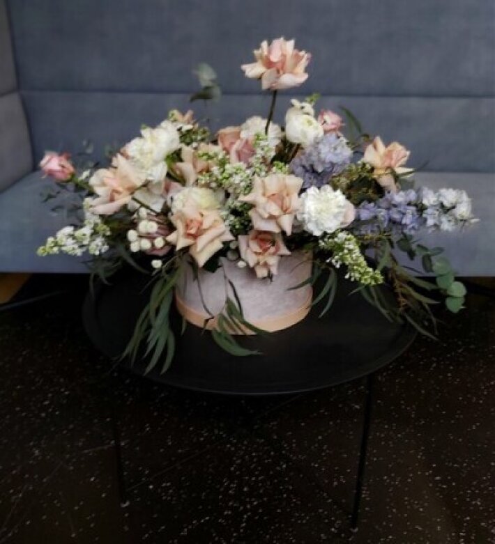 Цветочная композиция «Мятная свежесть»