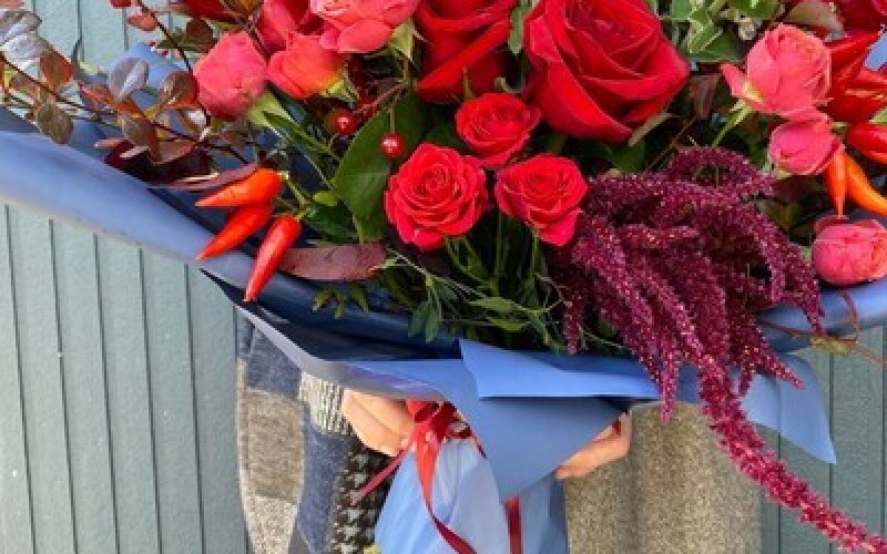 Букет «Роскошная и стильная»