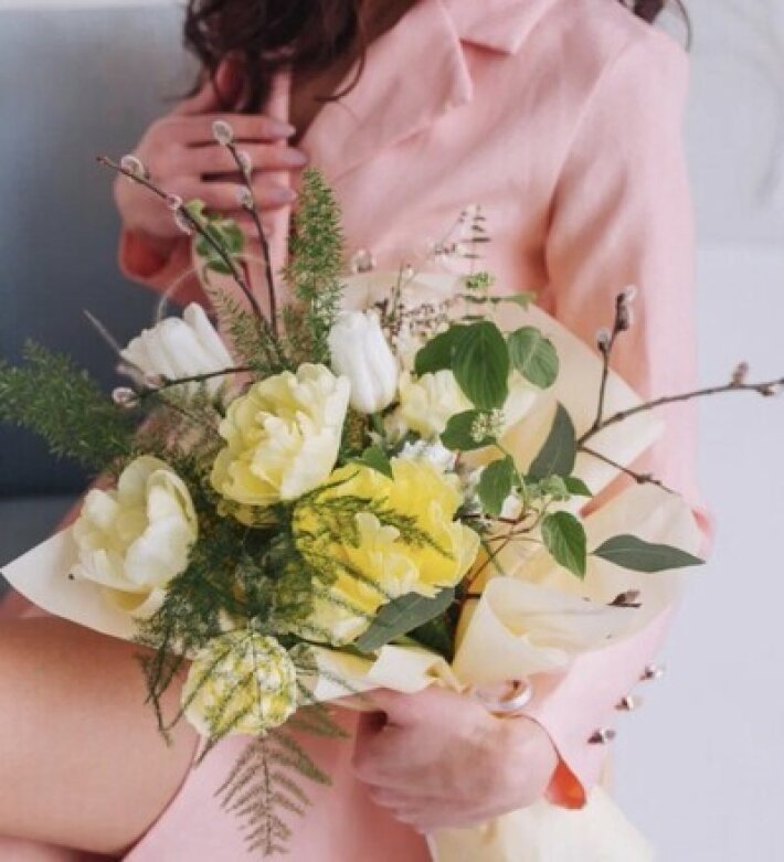 Букет «Принцесса на горошине»