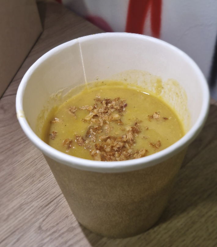 Крем-суп чечевичный