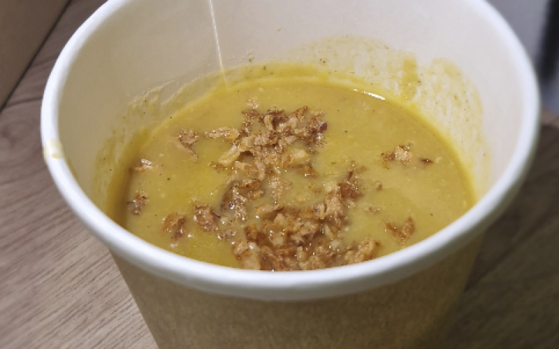 Крем-суп чечевичный