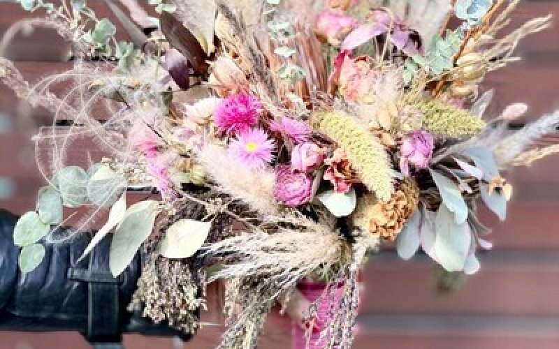 Букет из сухоцветов «Вечная любовь»