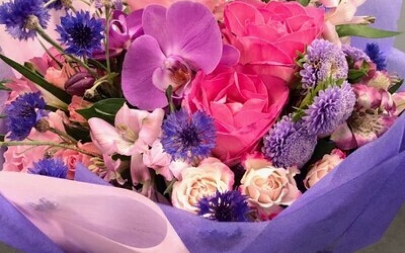 Букет «Океан нежности»