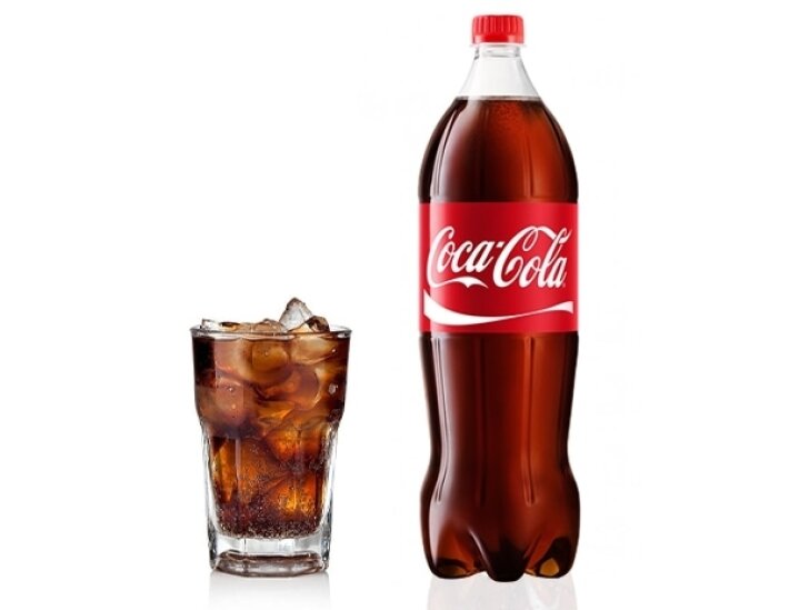 Кока-кола 1,0 л.