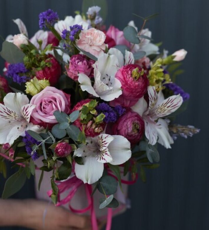 Букет в коробке «Нежность»