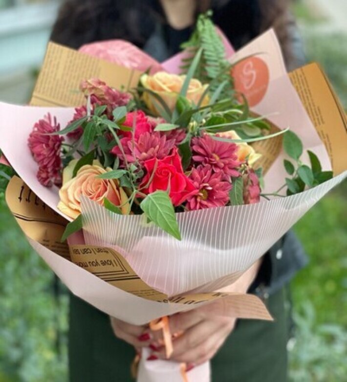 Букет «Коралловый риф»