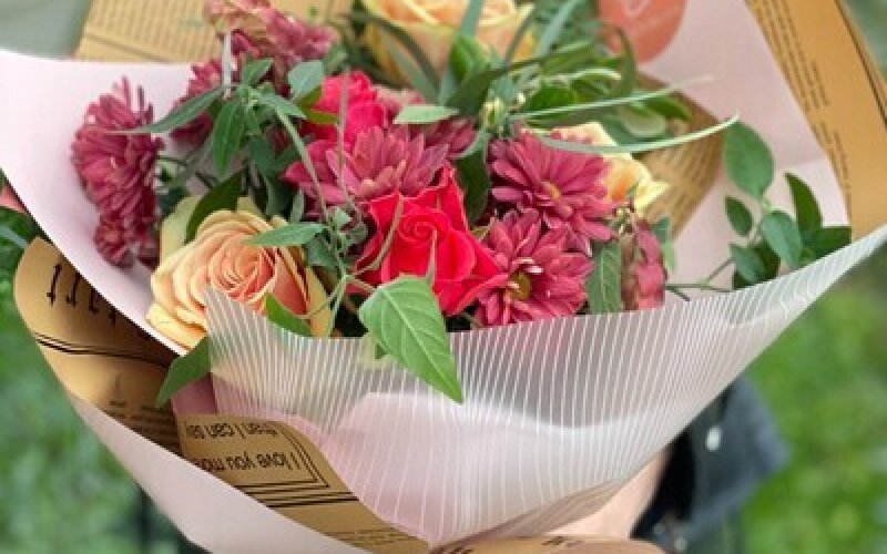 Букет «Коралловый риф»