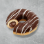 Пончик Donut в шоколадной глазури