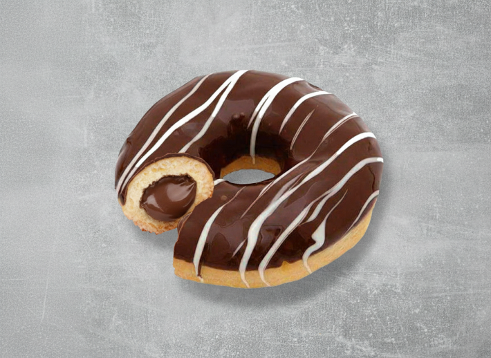 Пончик Donut в шоколадной глазури