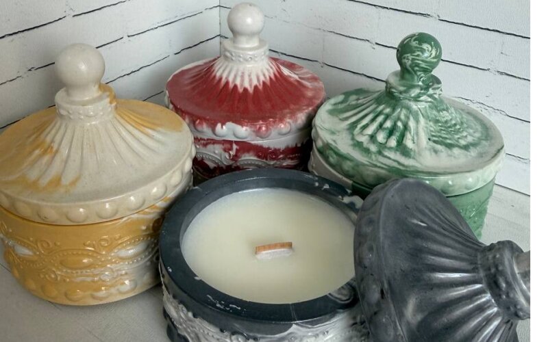 Арома свеча «Шкатулка»