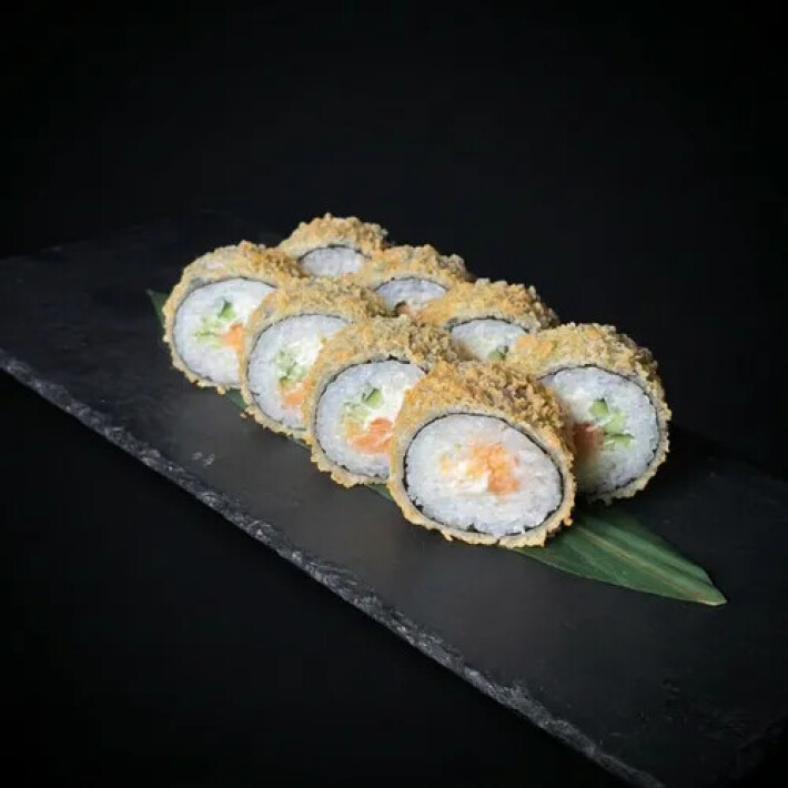 Ролл «Фрай» с лососем