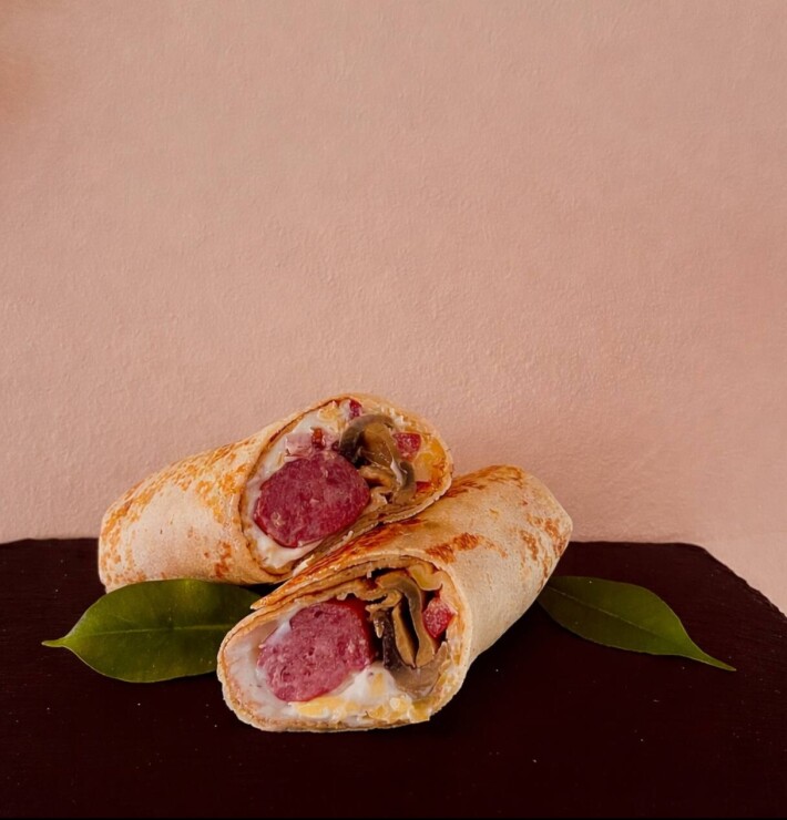 Блин-дог «Грибной»