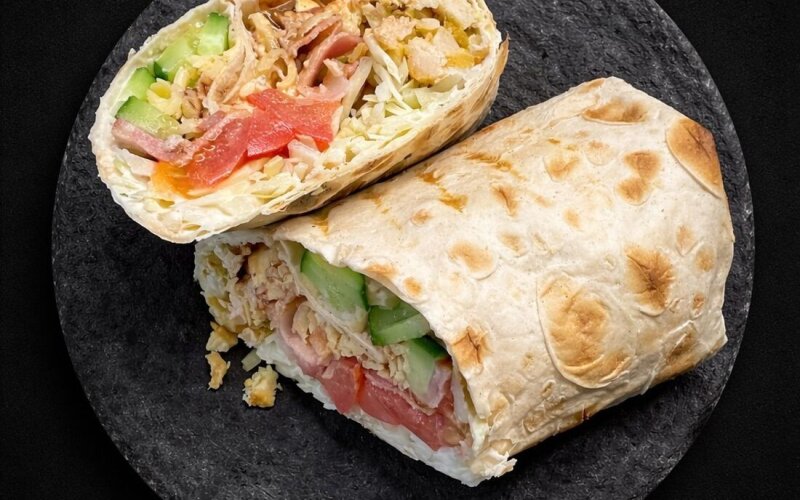 Шаурма с беконом