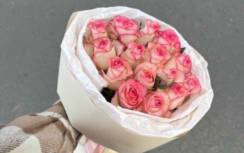 Букет «Бело-розовый»