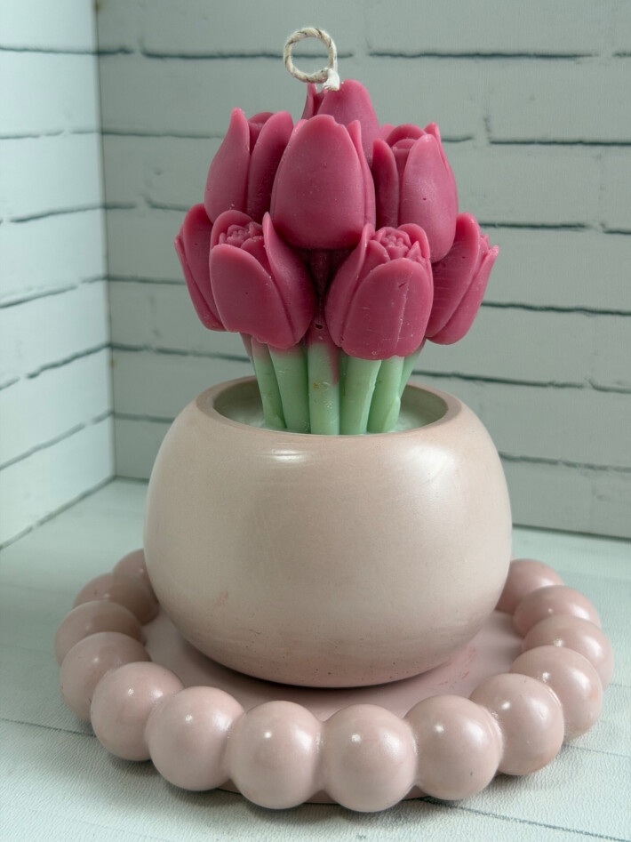 Набор с арома свечой