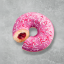 Пончик Donut Ягодный микс